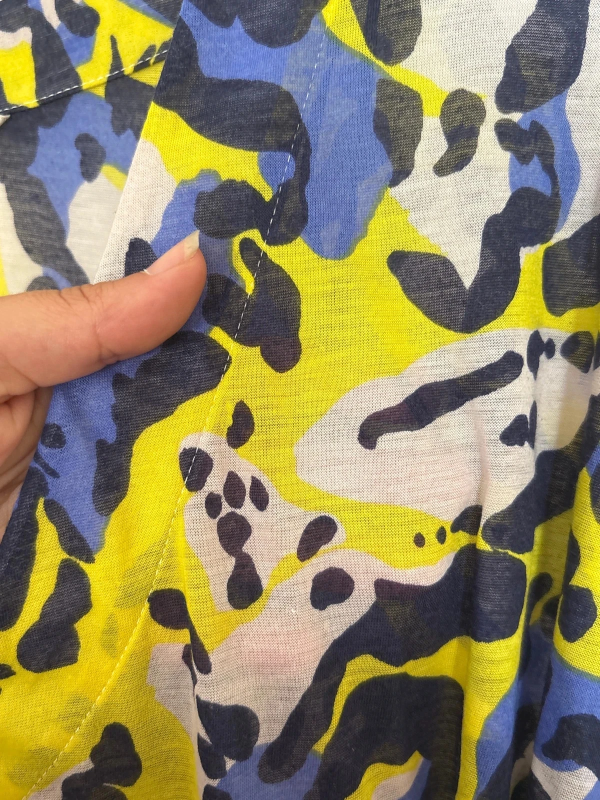 Yellow and blue tunic size XS H&M – photo 4
